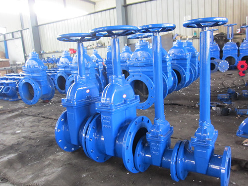 手輪地埋加長(zhǎng)桿彈性座封閘閥